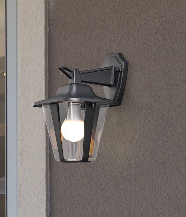 이담 1등 외부 벽등, 방수 벽등 (블랙)